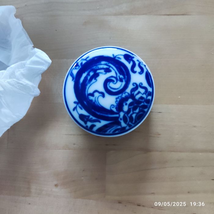 Caixa regaleira pasta dentifrícia creme beleza vista alegre