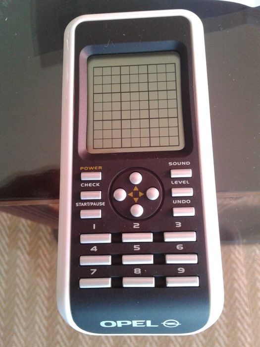 Jogo Sodoku eletrônico portátil de viagem, NOVO!