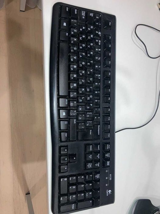 Комплект клавіатура Logitech K120 + миша  Logitech B100