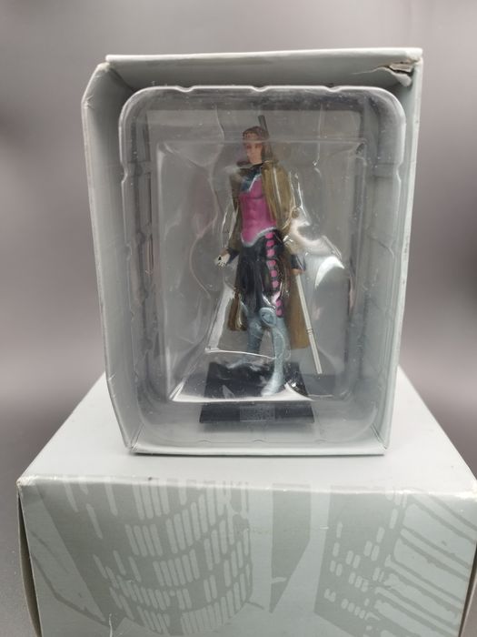 Figurka Marvel klasyczna Gambit  #35 ok 8 cm figurka ciężka ołowiana