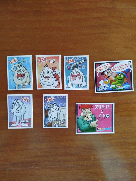 Lote Cromos Autocolantes Bollycao Panrico Kinder panimi