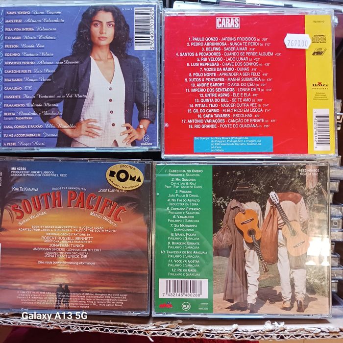 Vários Cds cada 2€ Vários artistas