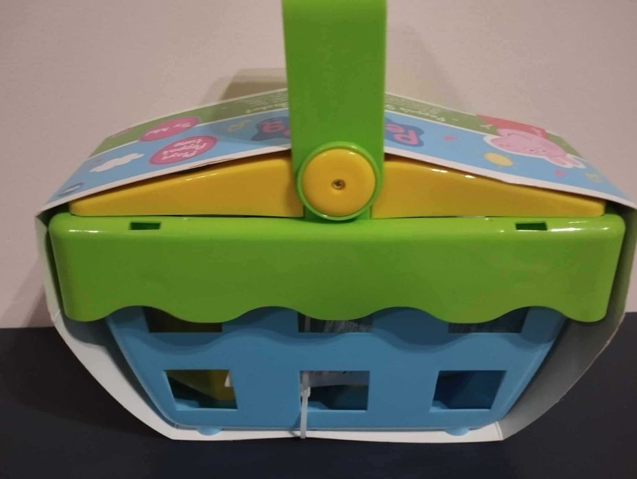 Koszyk Piknikowy Zakupowy Dla Malucha Świnka Peppa Sorter Kształtów