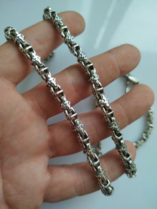 Срібний ланцюжок 75г серебряная цепочка серебро 925  срібна мужская