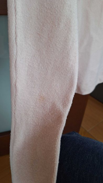 Sweter L/XL wełna merino,kaszmir ,krój nietoperz,ważki,