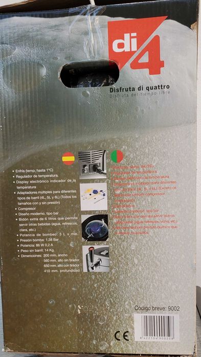 Dispensador de Cerveja com Refrigeração