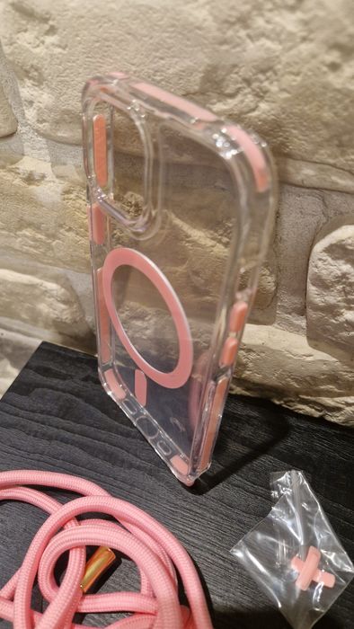Etui Strap do Iphone 15 Różowy