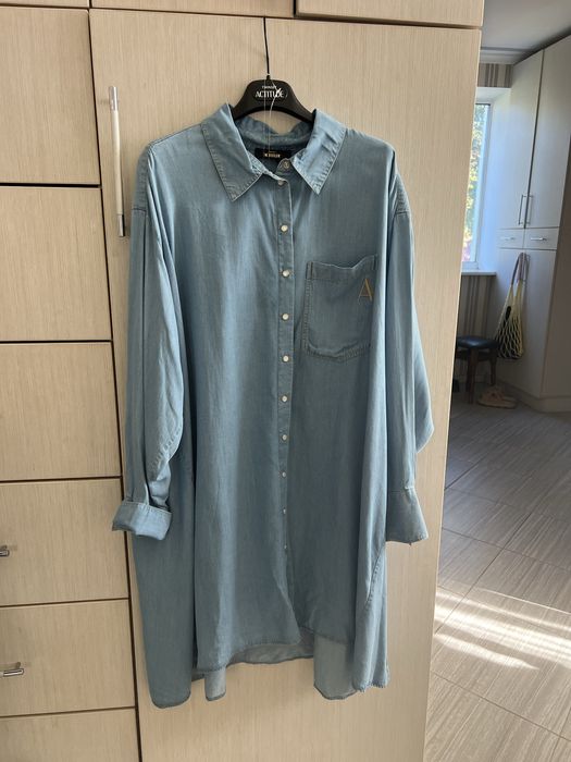 Сукня оверсайз джинс-денім (Італія). Бренд ACTITUDE TWINSET