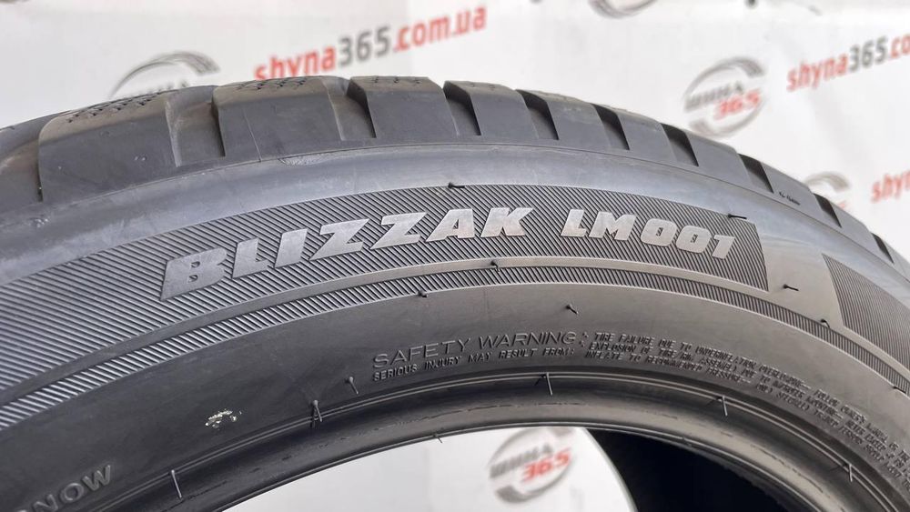255/50 R20 Bridgestone Blizzak LM001 — європейські зимові шини б/у, від 1 шт