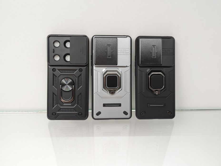 Xiaomi Redmi NOTE 13 Pro 4G любая модель Противоударный чехол с кольцо