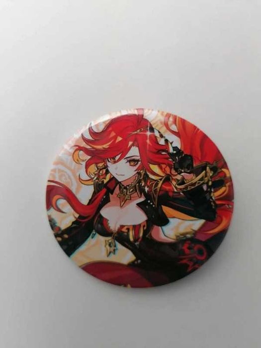 Przypinka Genshin Impact Mavuika 58mm nowa