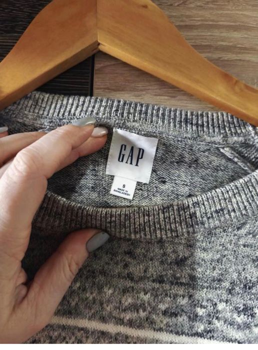 Светр чоловічій Gap світлий  розмір S