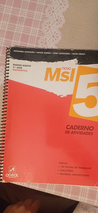 Caderno actividades matemática 5º ano