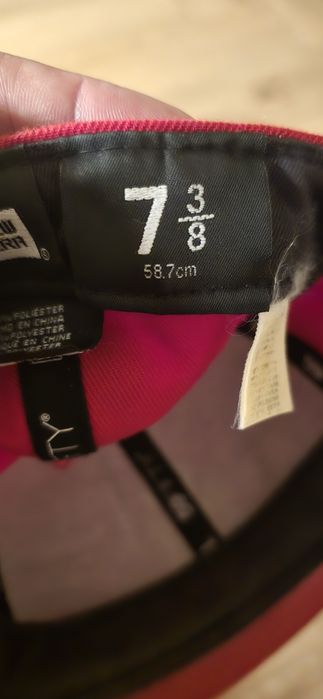 Czapki fullcap 7 3/8 używane