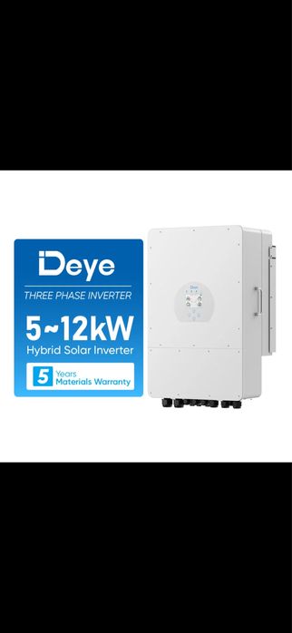 Гібридні інвертори DEYE. Акумуляторні батареї .