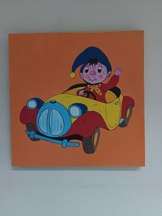 Quadro do Noddy para quarto de criança