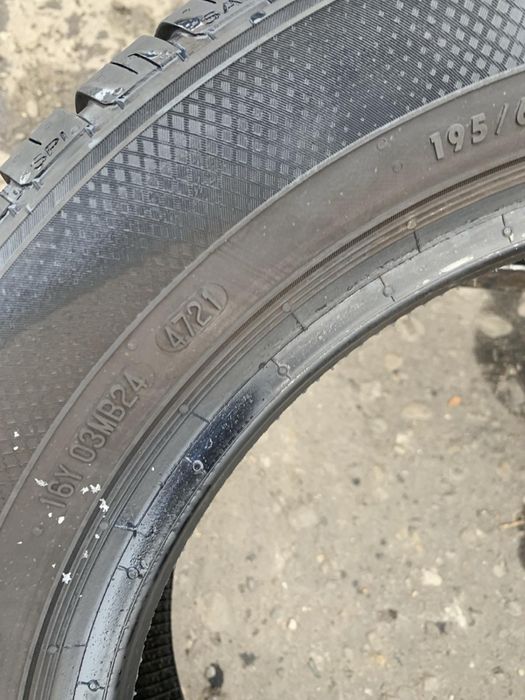 Шини 195/60 R15 Semperit 2021 рік 7 мм