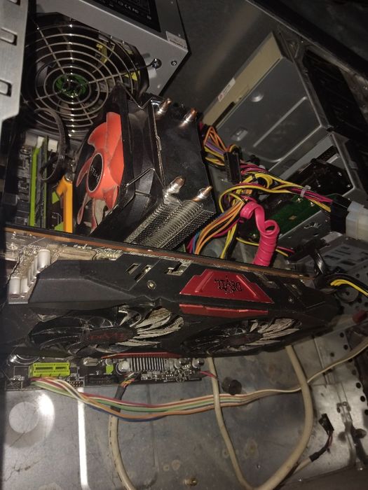 Игровой ПК, 16GB ОЗУ, XEON 4620V2, RX470 4 GB.