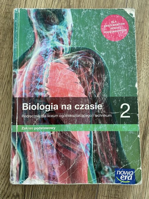 Biologia na czasie dwa podręcznik zakres podstawowy 2 klasa