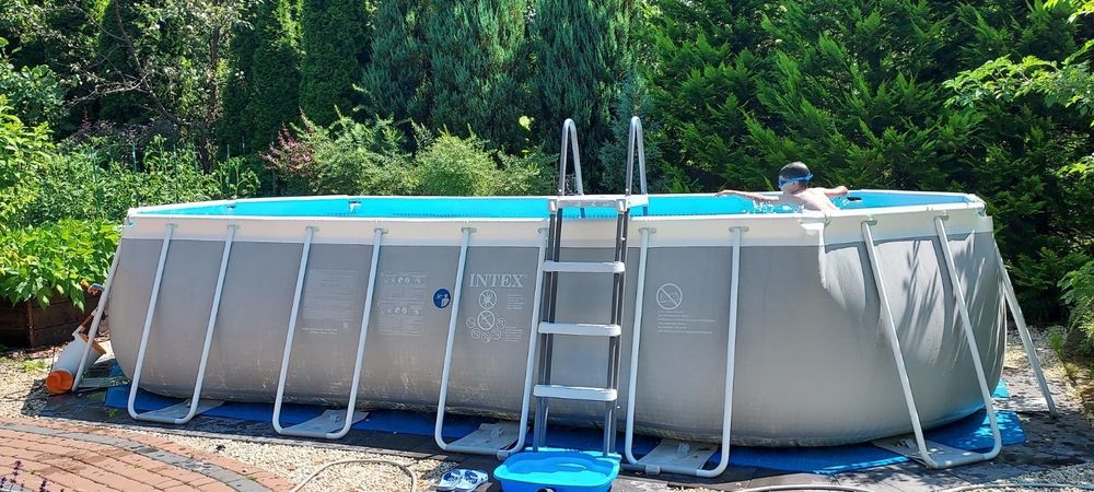 Basen intex 610x305x122 + dodatki