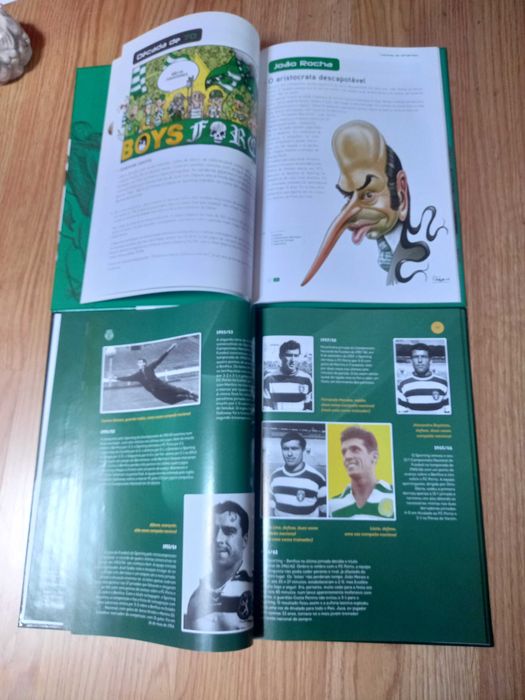 Livros Caretas do Sporting + Livro do Fã