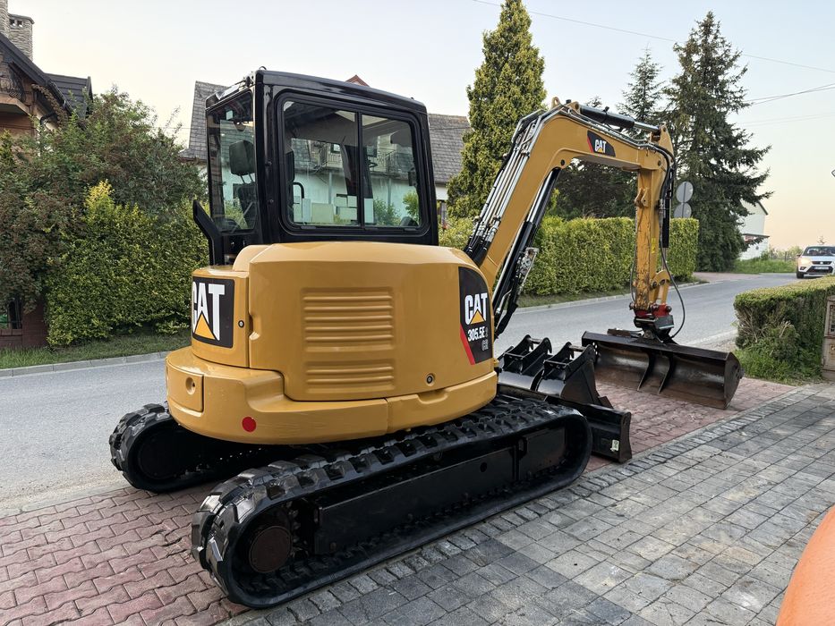 Minikoparka Caterpillar CAT 305.5 E2 CR z Niemiec Klimatyzacja 3 łyżki 5,5tony 3400mth