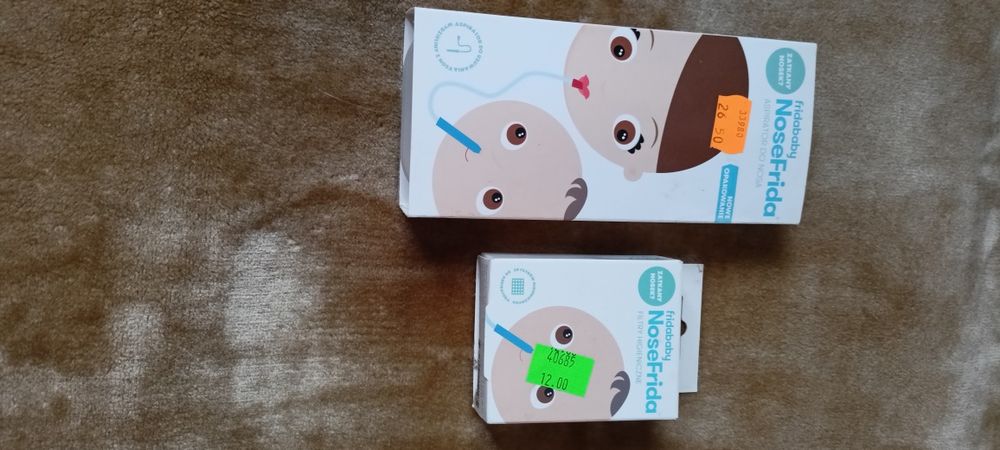 Aspirator do nosa, filtry higieniczne +gratis