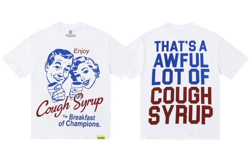 8 ВАРІАНТІВ‼️XS-XXL T-Shirts That’s a Awful Lot of Cough Syrup Black