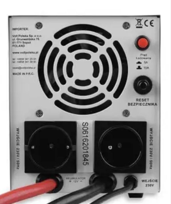 ДБЖ Перетворювач напруги Volt Polska Sinus PRO 800 E 12/230 V (500/800W)