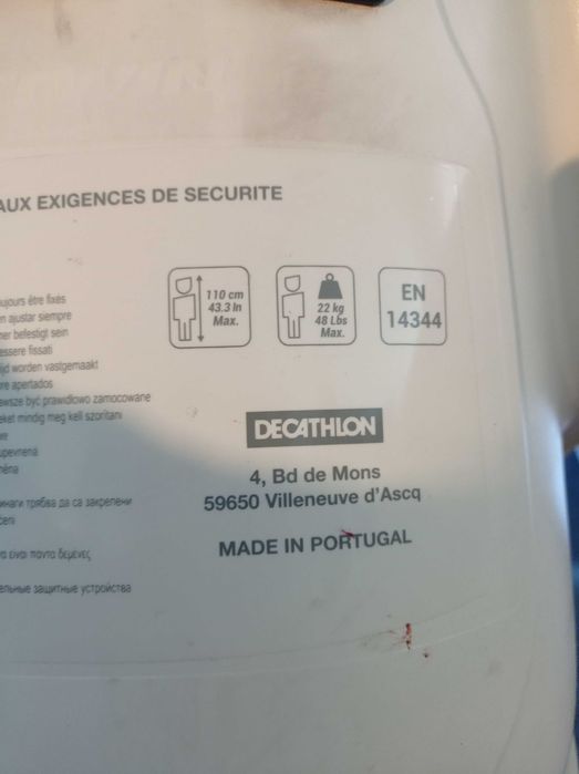 Fotelik rowerowy dla dziecka