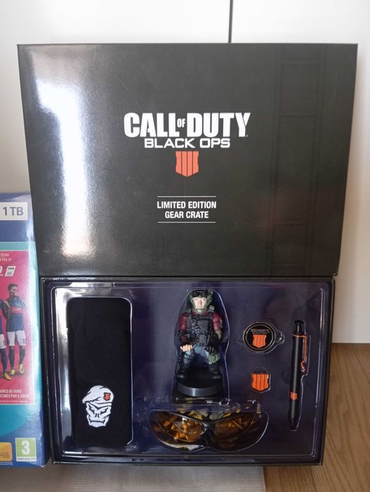 PS4 slim 1TB PlayStation 4, comando original Sony, box Call of Duty