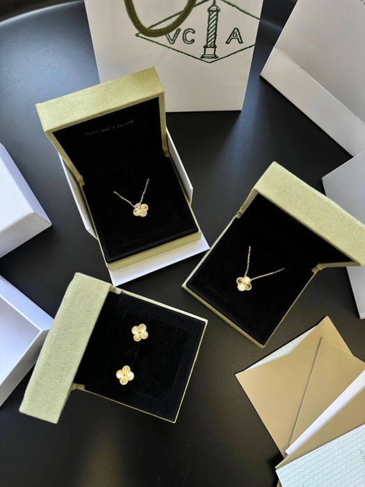 Сережки Van Cleef люкс