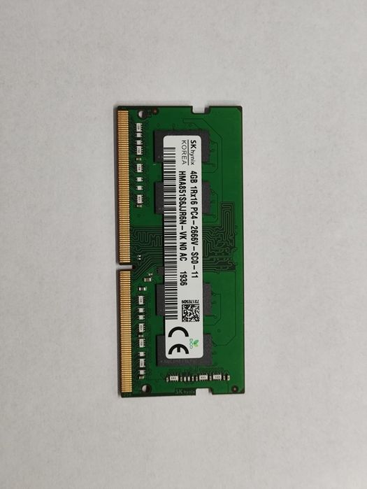 2 szt. pamięci RAM SK hynix 4GB