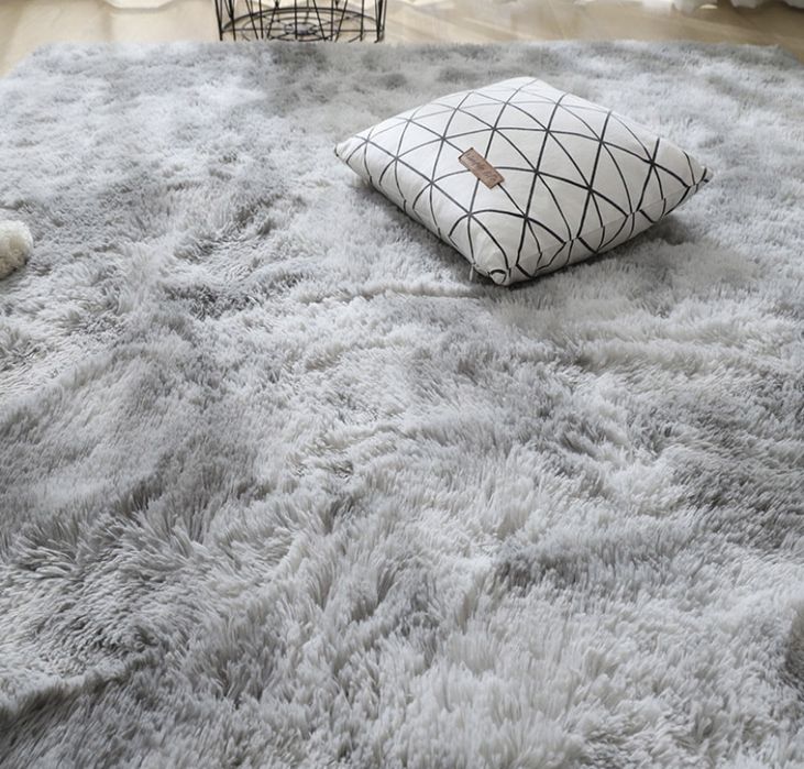 DYWAN PLUSZOWY DUŻY 120x170 różne kolory długi włos