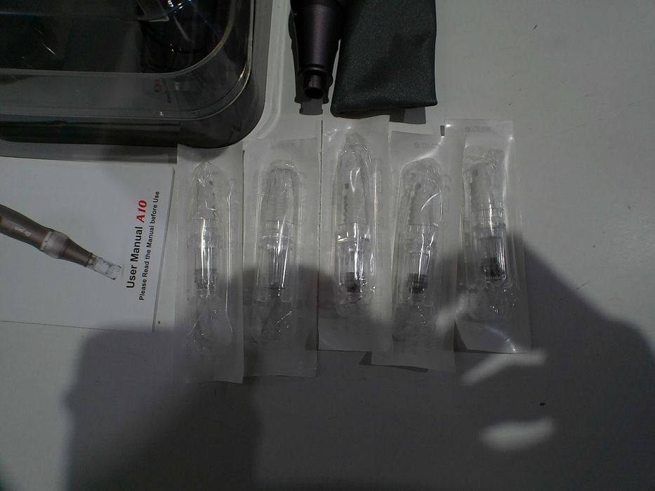 Dr Pen Ultima A10 Kartridże BEZPRZEWODOWE Dermapen do mezoterapii + 5 kartridży