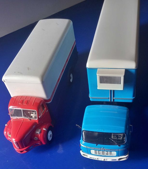 Miniaturas camioes escala 1.43