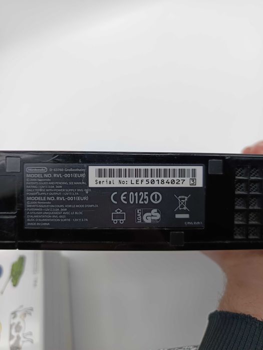 Konsola Nintendo Wii czarna + gry + akcesoria