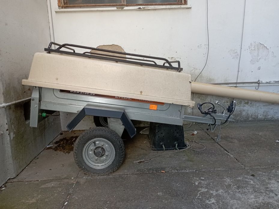 Atrelado - Reboque Erdé 102 (nunca utilizado) + tampa extra adaptavel (opcional)