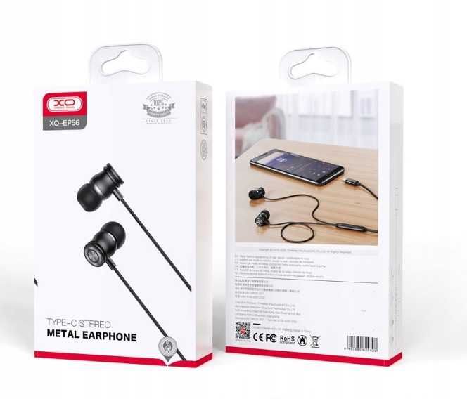 Słuchawki  do smartfonów wyposażonych w gniazdo USB-C