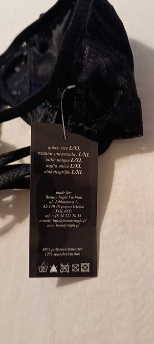 beautynight Conjunto Soutien e Tanga. Elástico. Tam. L/XL. Nova. Mafamude E Vilar Do  Paraíso • OLX.pt