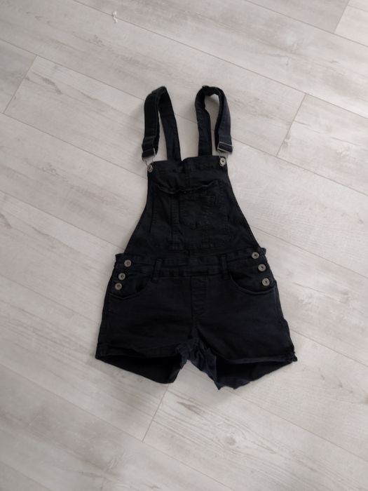 Ogrodniczki S/M czarne