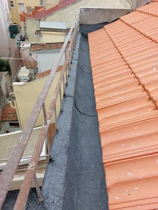 limpeza impermeabilizações telhados  prédios vivendas