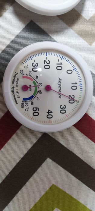 Termómetro analógico