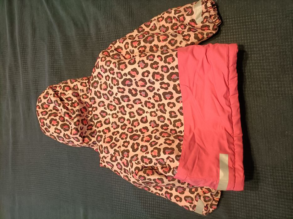 Kurtka zimowa dziewczęcą - rozmiar 110 cm
