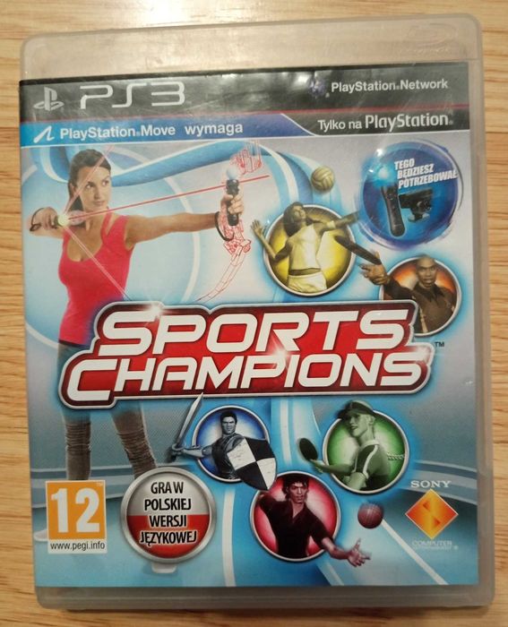 Gry na PS3 - playstation Move - Herosi PL + Sports Champions PL