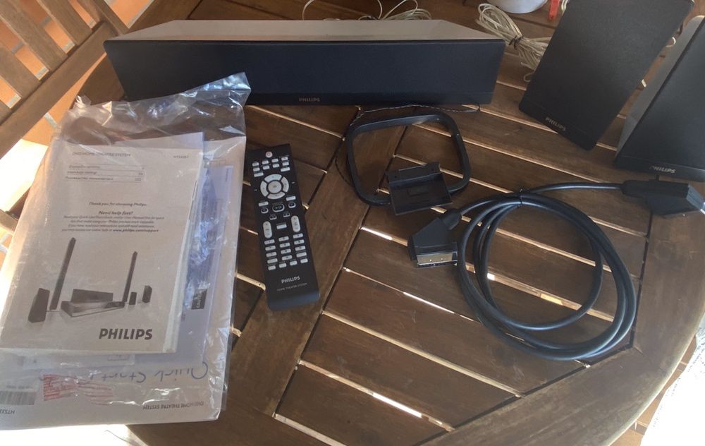 Colunas Home cinema DVD Philips