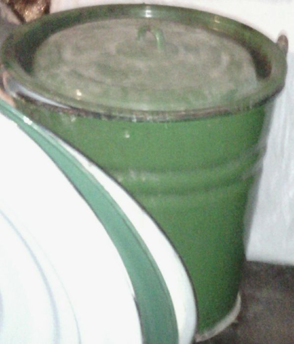 Кастрюля эмалированная 20л, ведро эмалированное