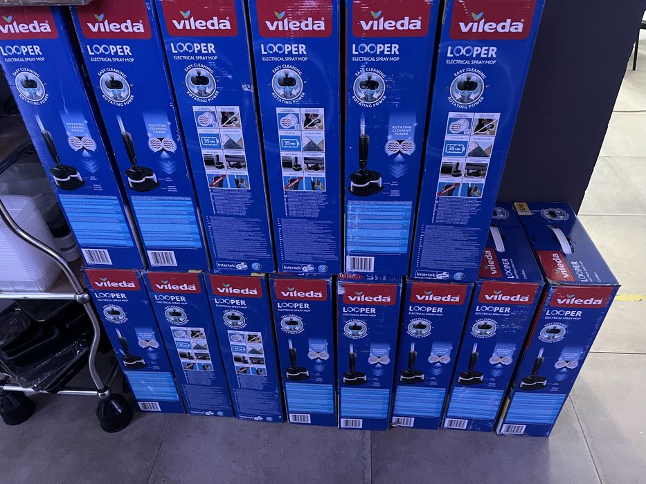 РОЗПРОДАЖ!!!Бездротова електрична швабра Vileda Looper TSU 450