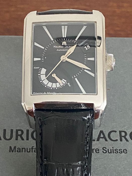 Maurice lacroix reserve de marche automatique PT6157
