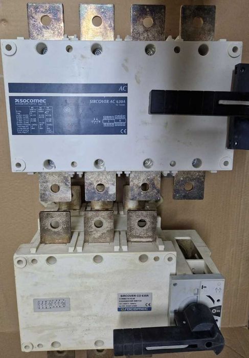 Рубильник перекидной ABB OT800E03CP 1SCA022785R6300 на 800 ампер